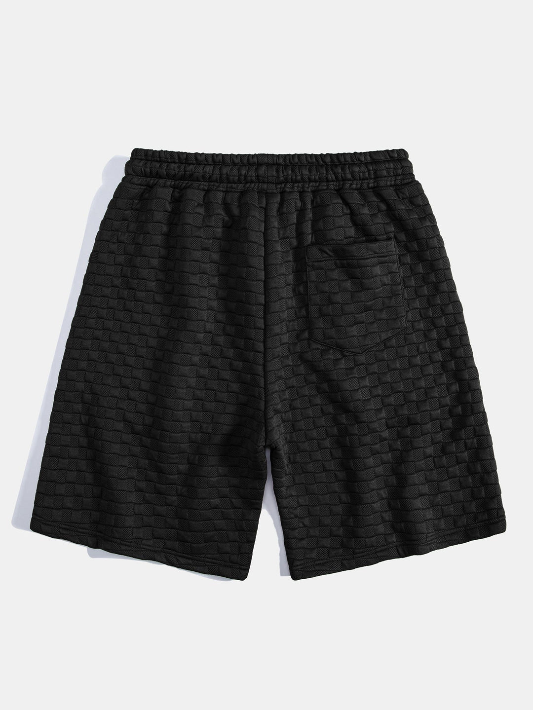 Sweat à capuche à ourlet en jacquard à damier <tc>T-Shirt</tc> & Jacquard à damier <tc>S</tc>horts