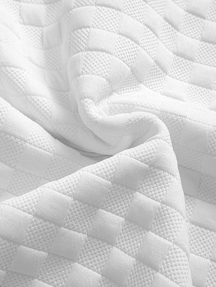 Sweat à capuche à ourlet en jacquard à damier <tc>T-Shirt</tc> & Jacquard à damier <tc>S</tc>horts