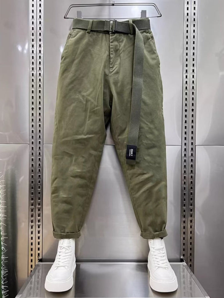 Laurent™ | Pantalons Capri avec Ceinture