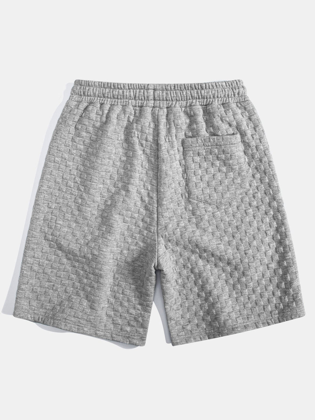 Sweat à capuche à ourlet en jacquard à damier <tc>T-Shirt</tc> & Jacquard à damier <tc>S</tc>horts